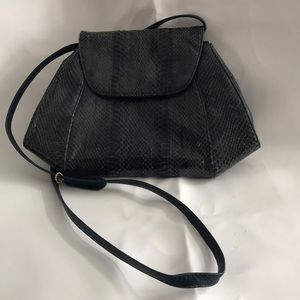 Vintage Aspeces genuine snakeskin bag